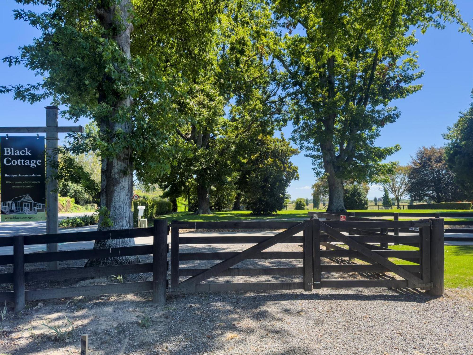 Black Cottage Boutique Acommodation Havelock North Dış mekan fotoğraf